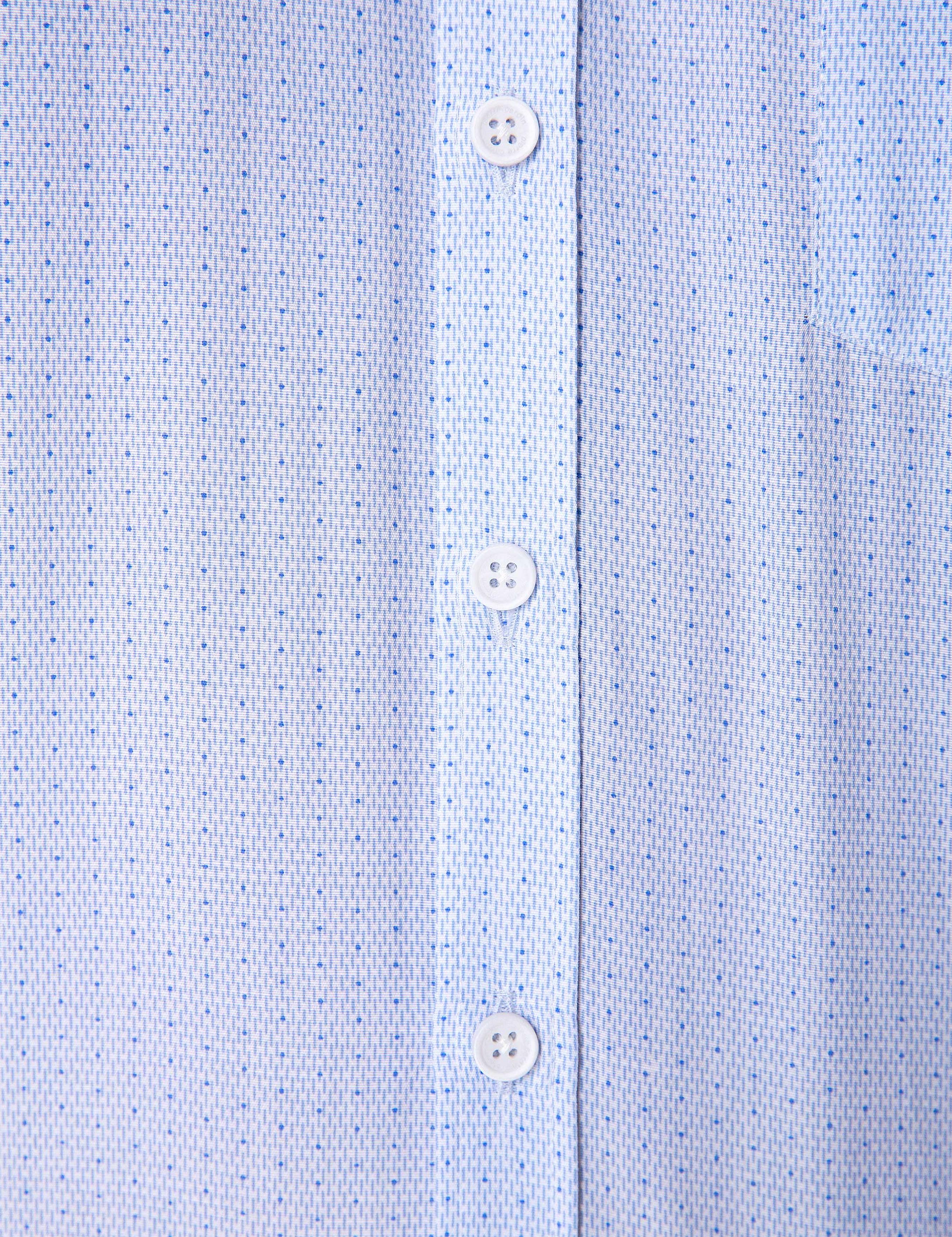 Mavi Regular Fit Kısa Kollu Gömlek