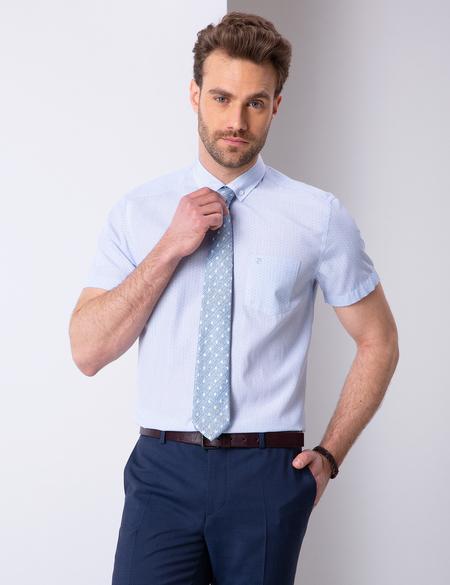Mavi Regular Fit Kısa Kollu Gömlek - 50205901001