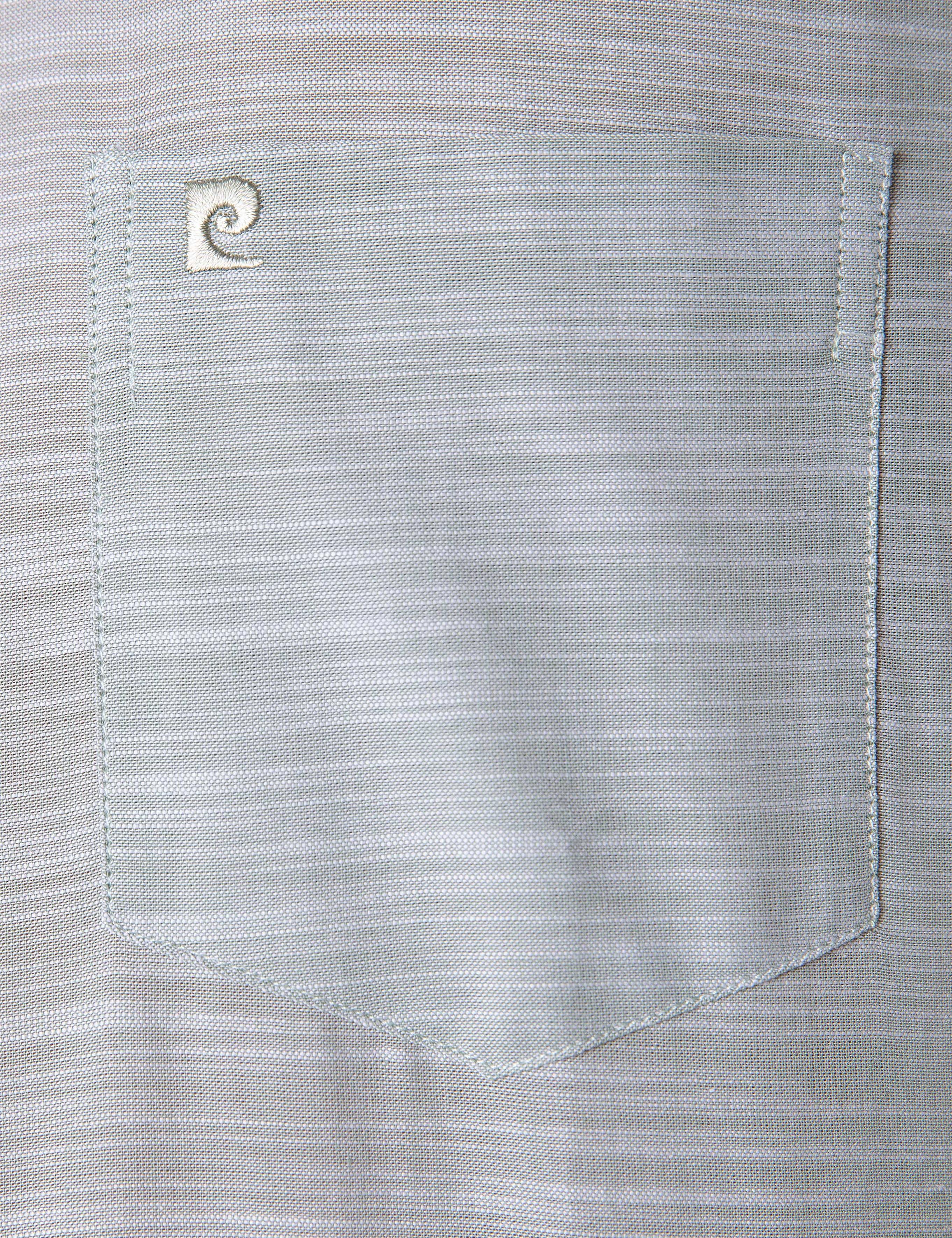 Yeşil Regular Fit Kısa Kollu Gömlek