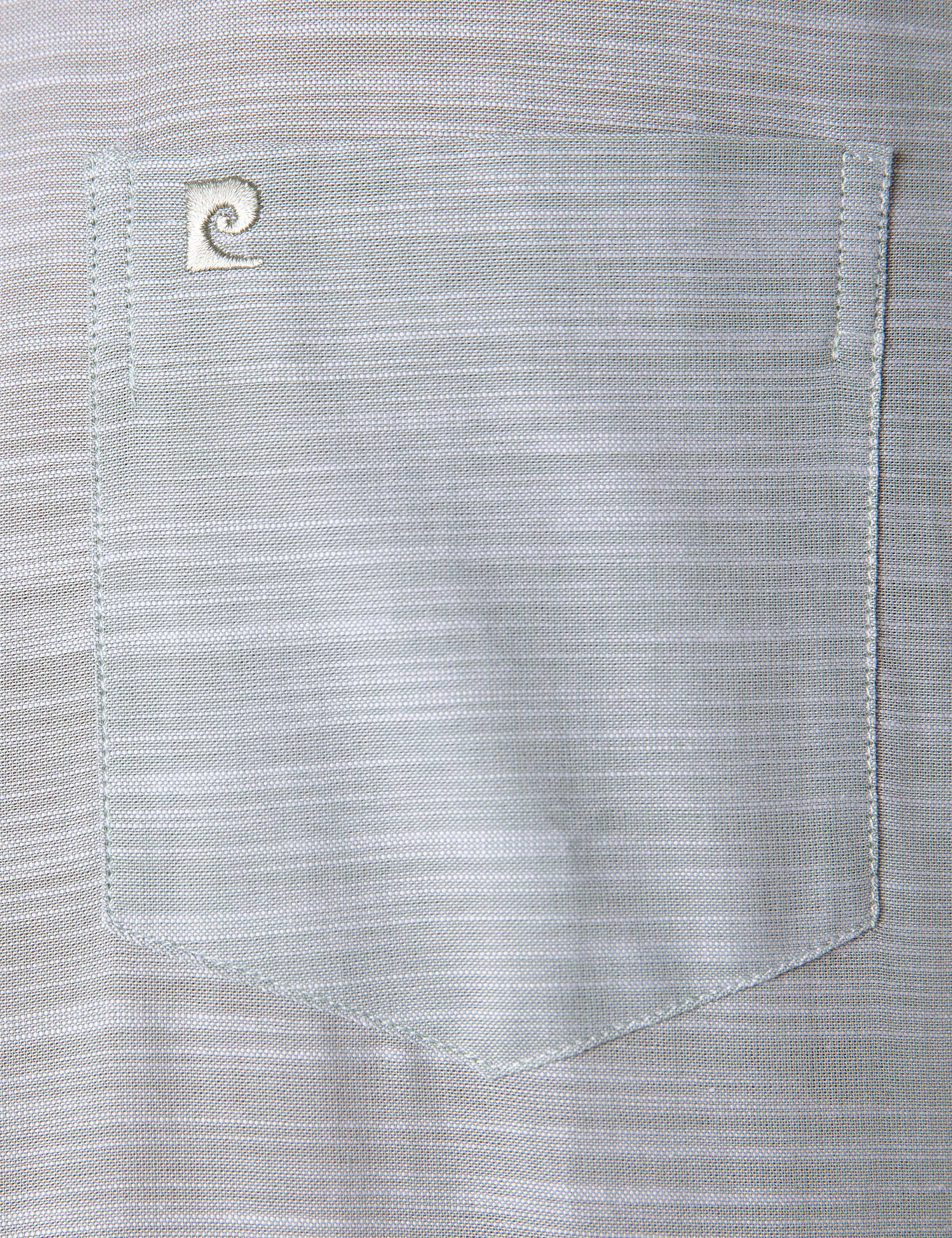 Yeşil Regular Fit Kısa Kollu Gömlek - Image 4