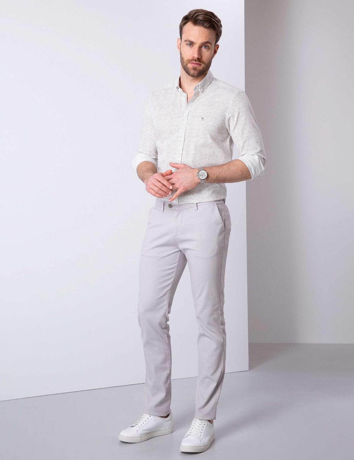 Taş Slim Fit Chino Pantolon - 50206154024