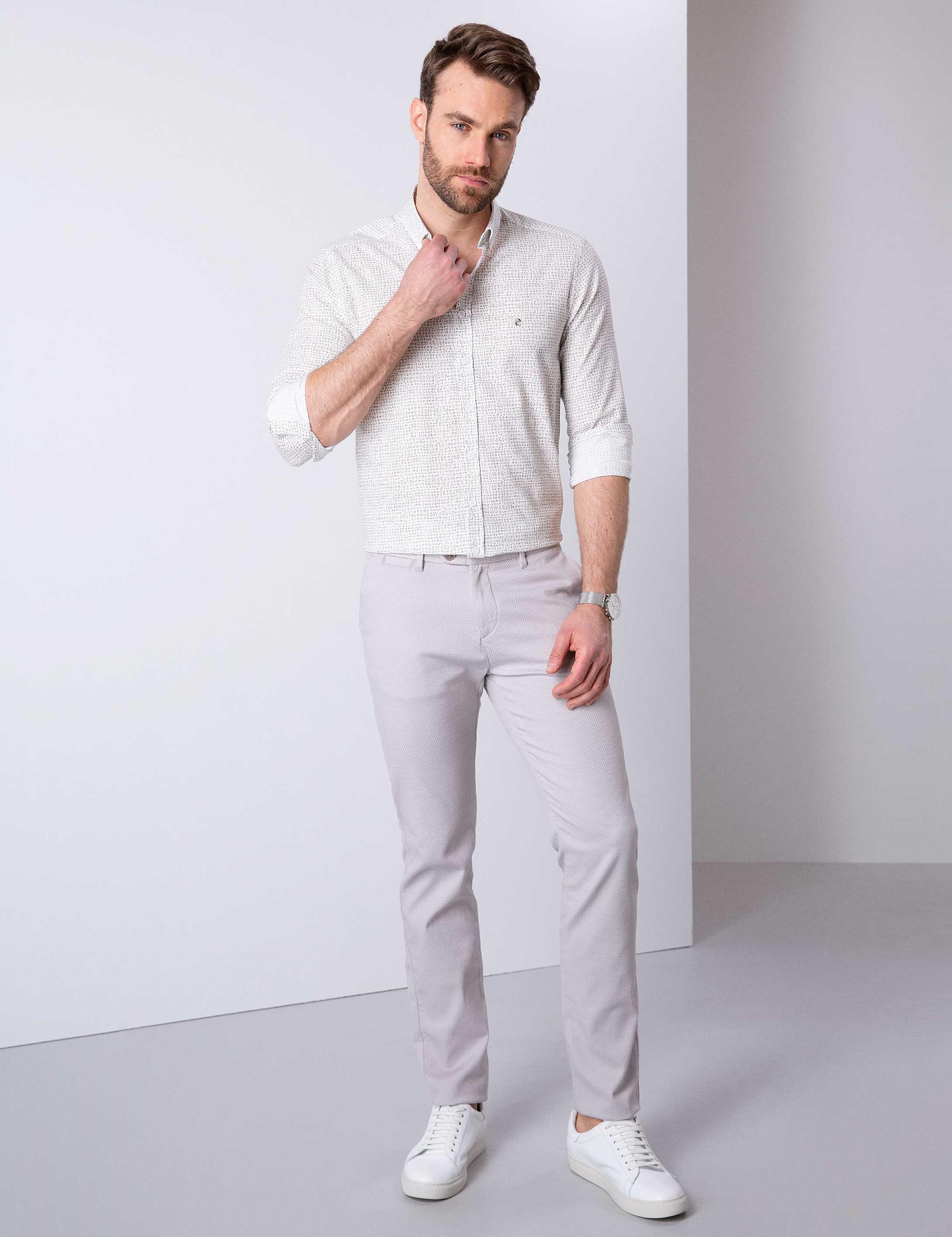 Taş Slim Fit Chino Pantolon