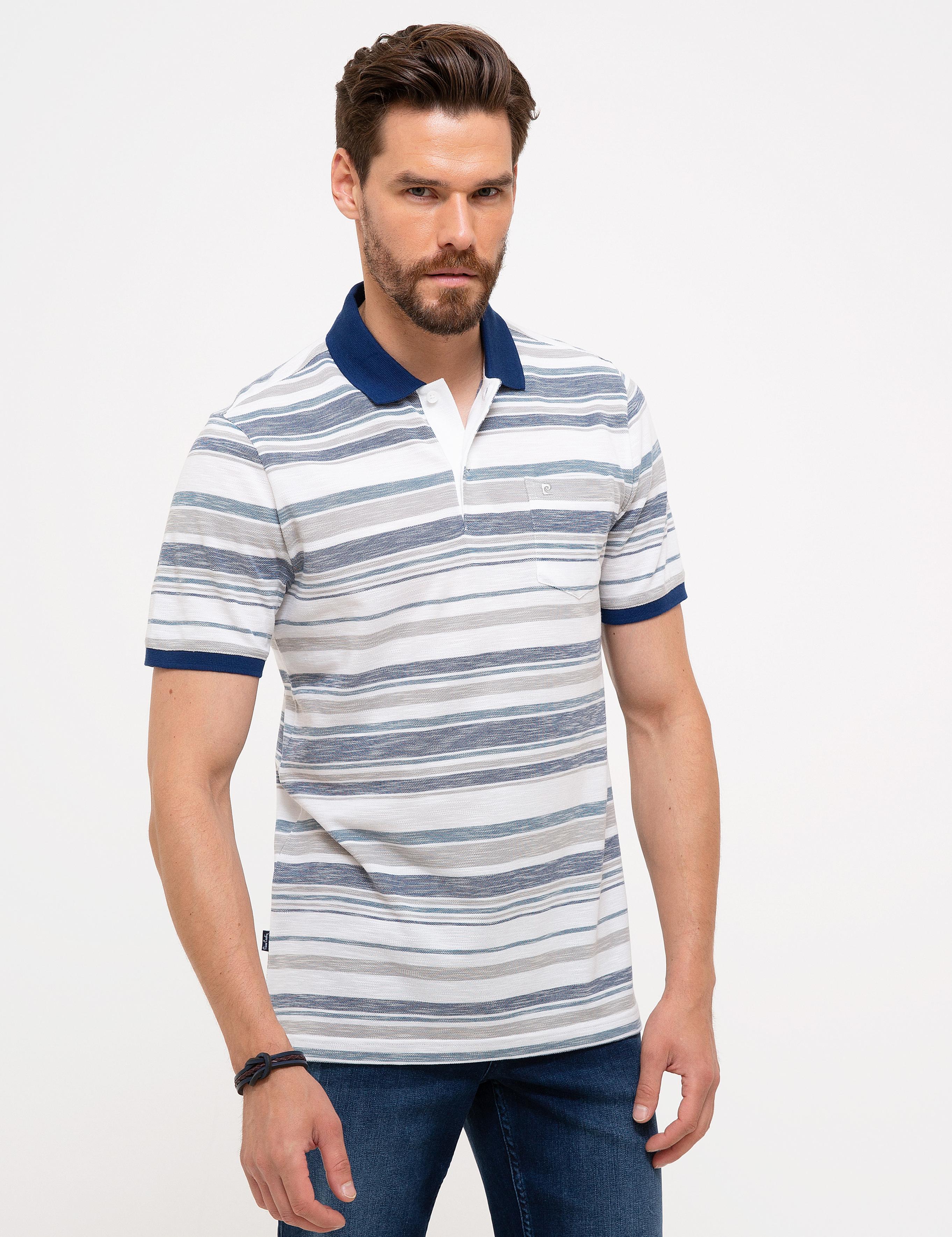 Lacivert Regular Fit Polo Yaka T-Shirt