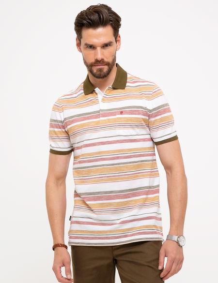 Haki Regular Fit Polo Yaka Tişört - 50206204010