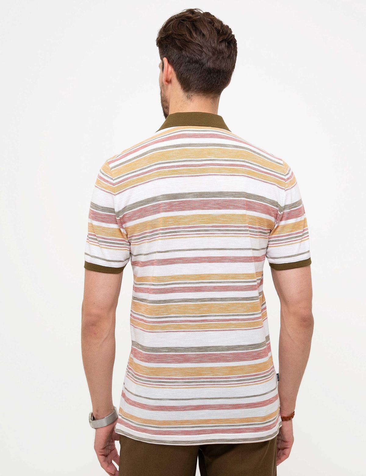 Haki Regular Fit Polo Yaka Tişört - 50206204010