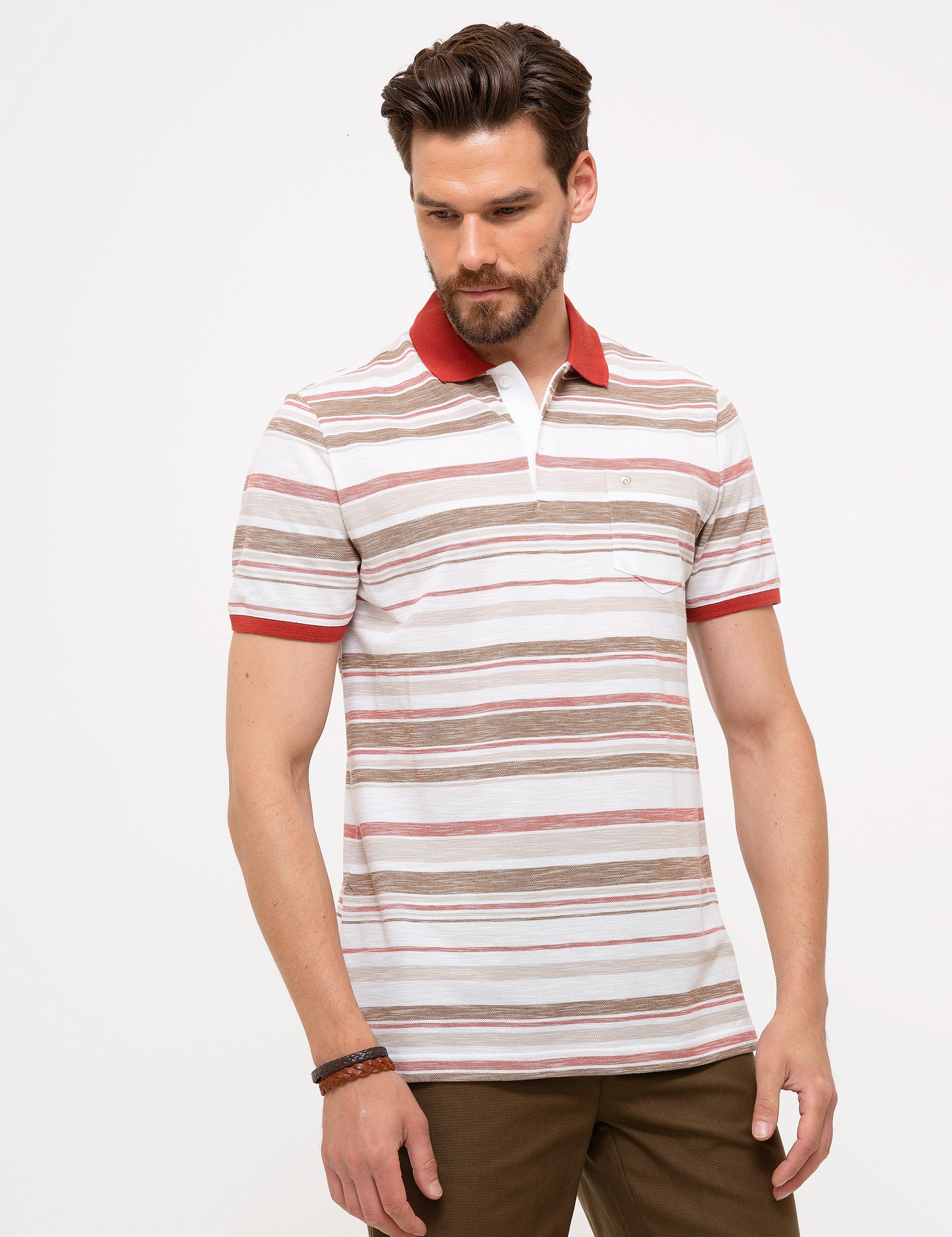 Kiremit Regular Fit Polo Yaka T-Shirt
