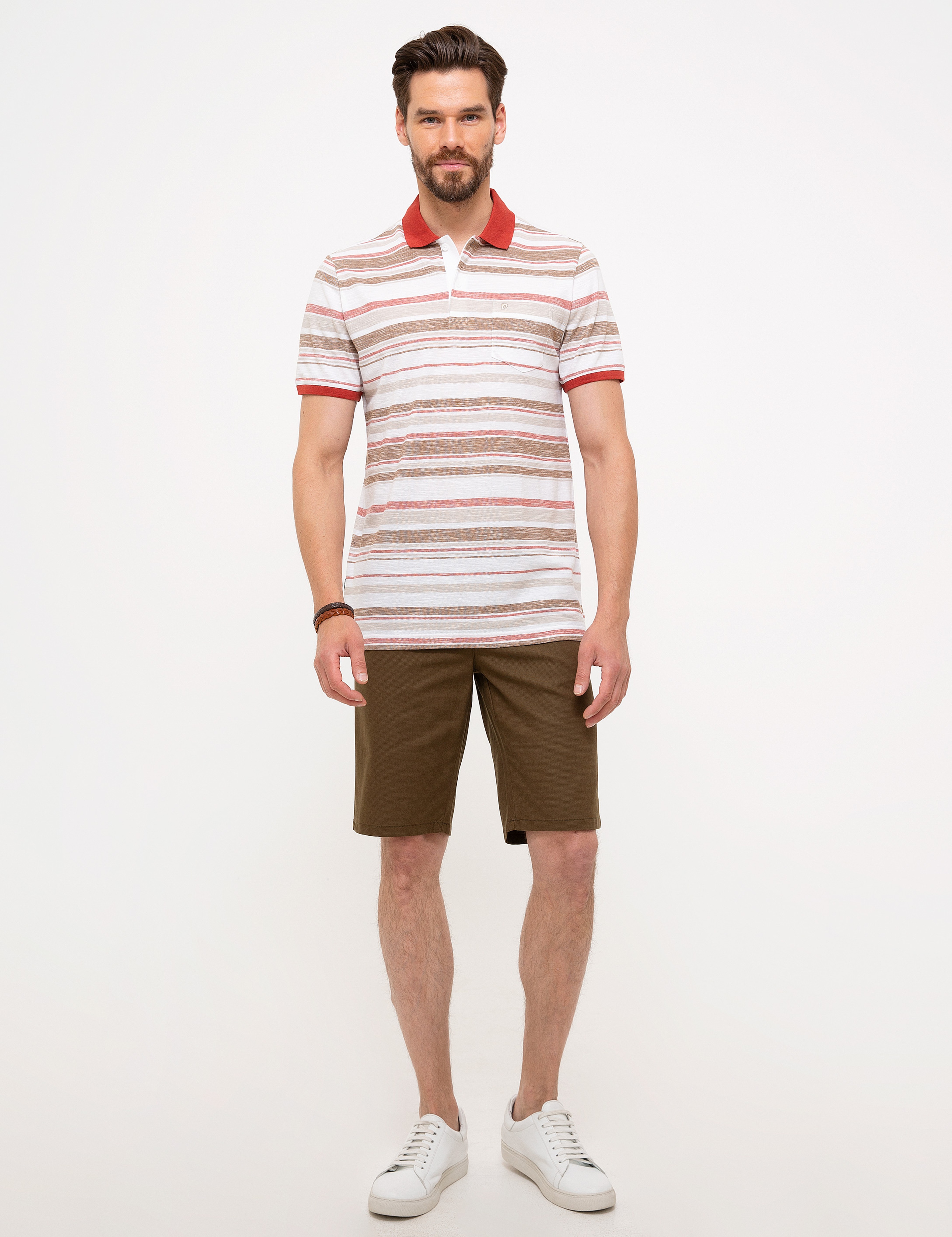 Kiremit Regular Fit Polo Yaka T-Shirt