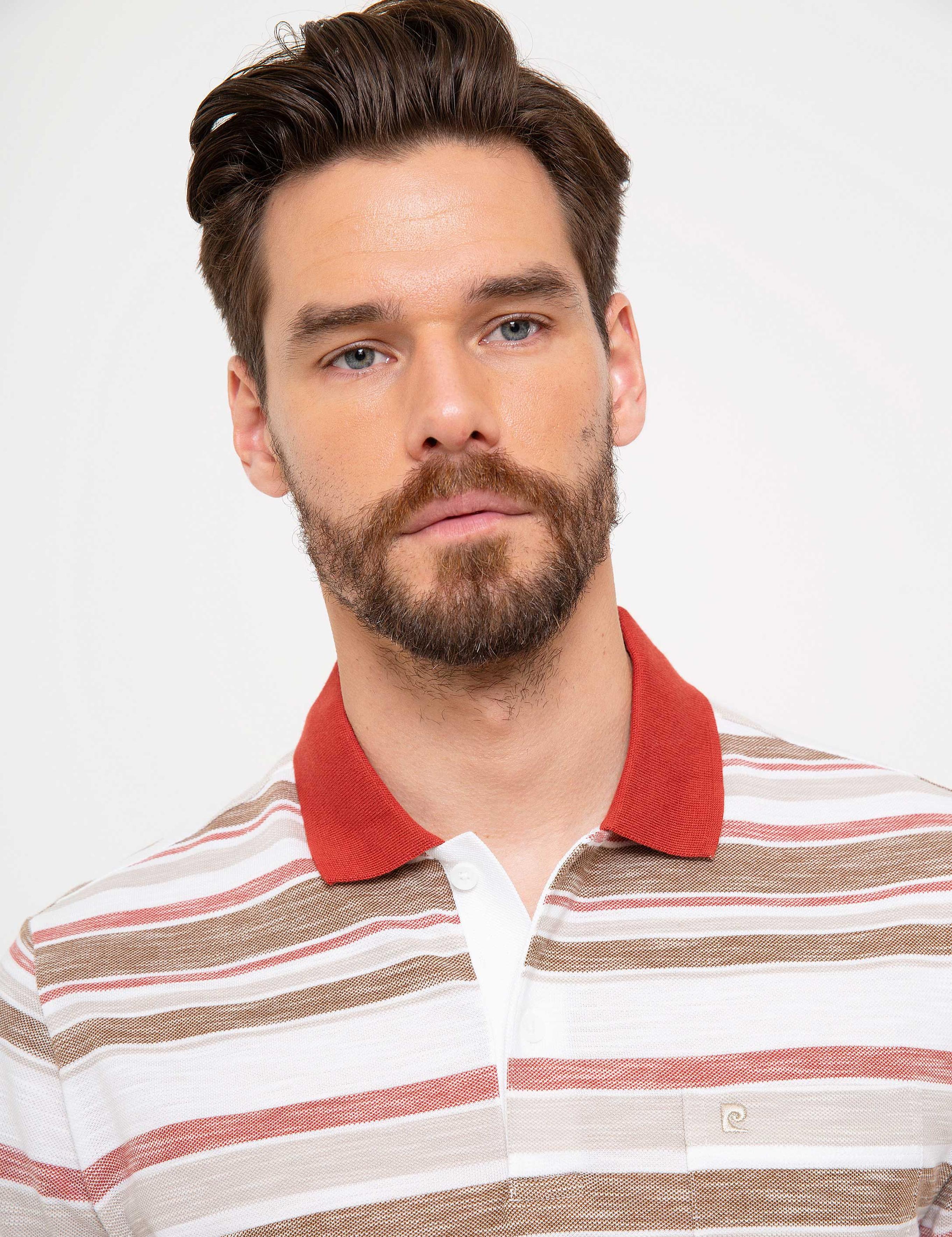 Kiremit Regular Fit Polo Yaka T-Shirt