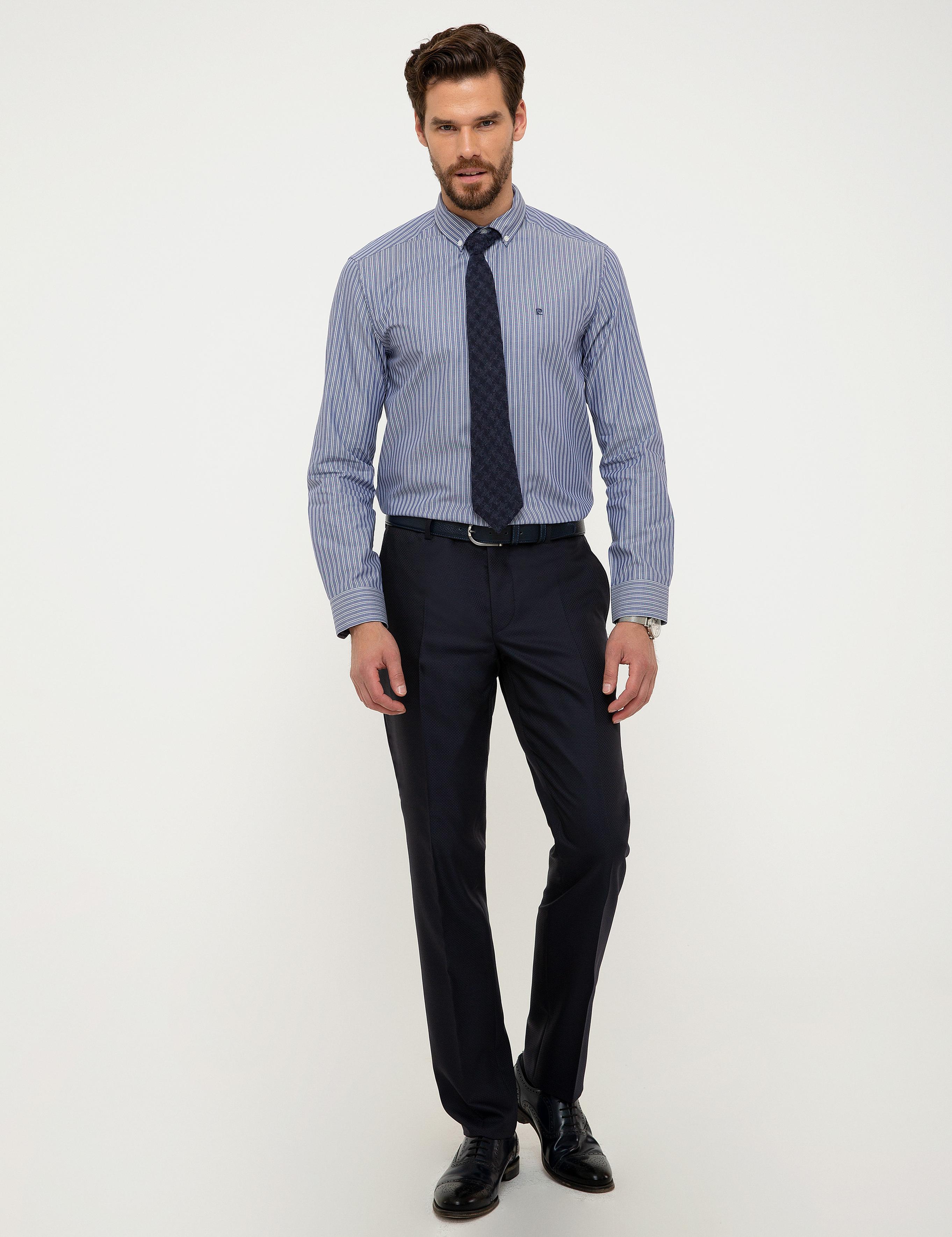 Lacivert Slim Fit Gömlek