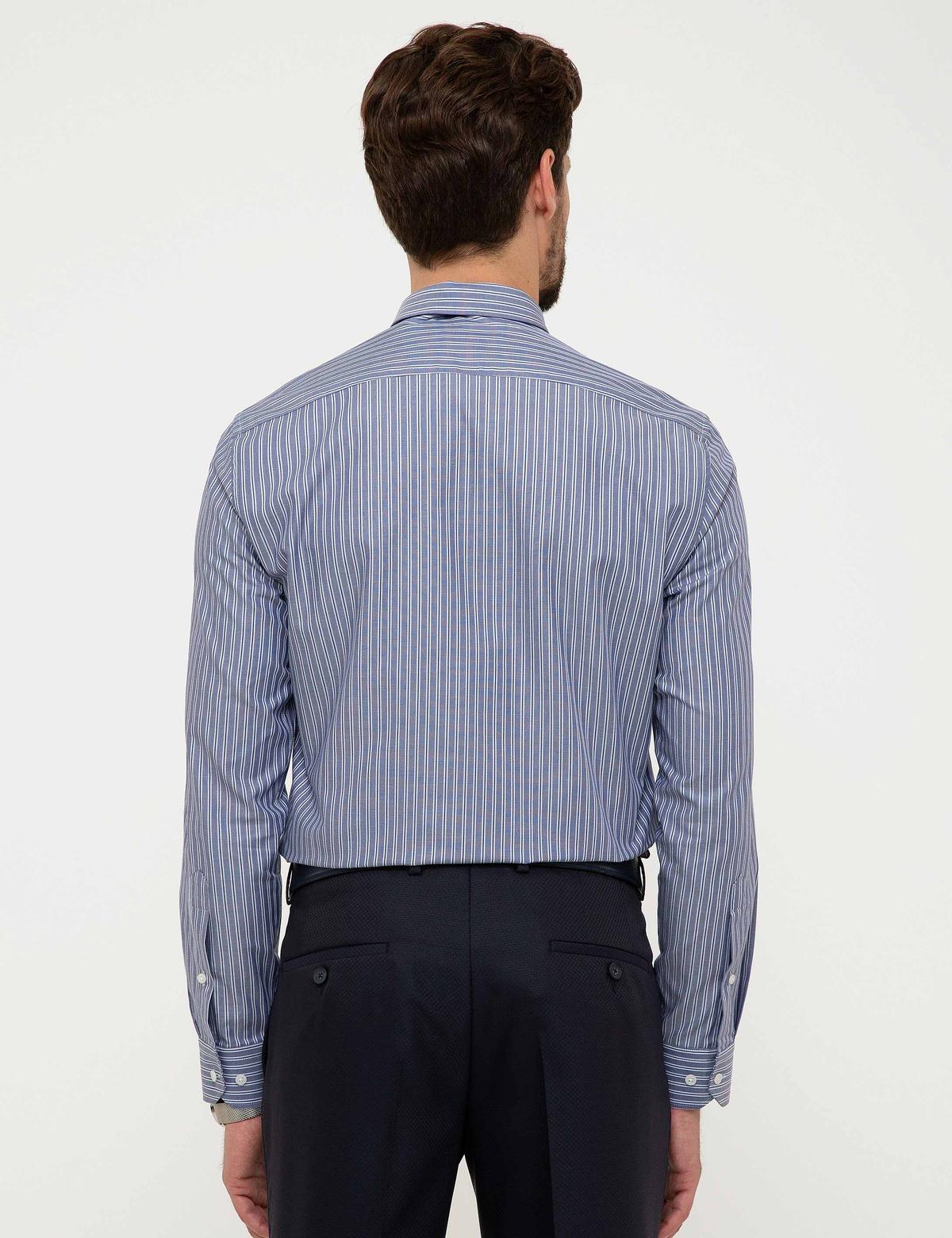 Lacivert Slim Fit Gömlek - 50207098018