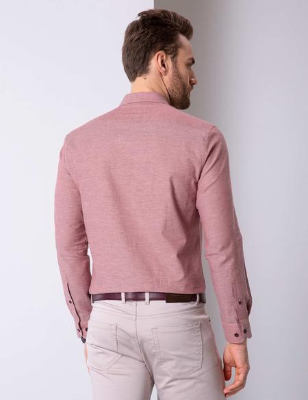 Çok Renkli Slim Fit Uzun Kollu Gömlek - 50207119005