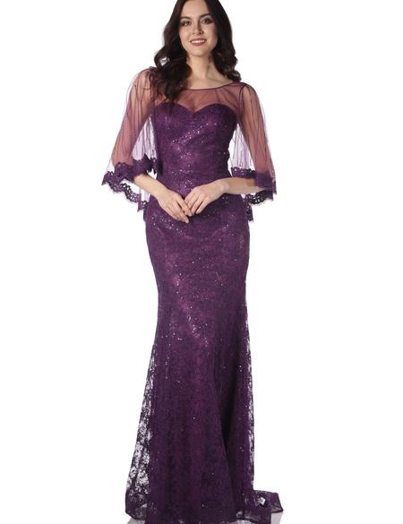 PEMBE Balık Abiye Elbise - 50212944002