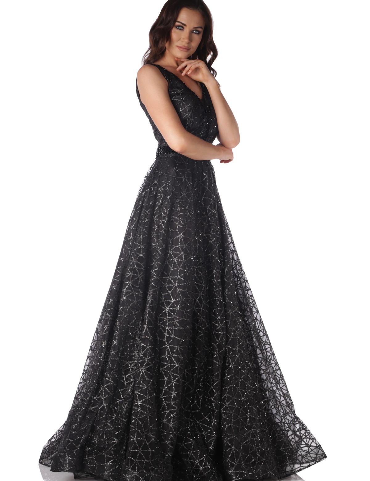 SIYAH Prenses Abiye Elbise - 50212978004