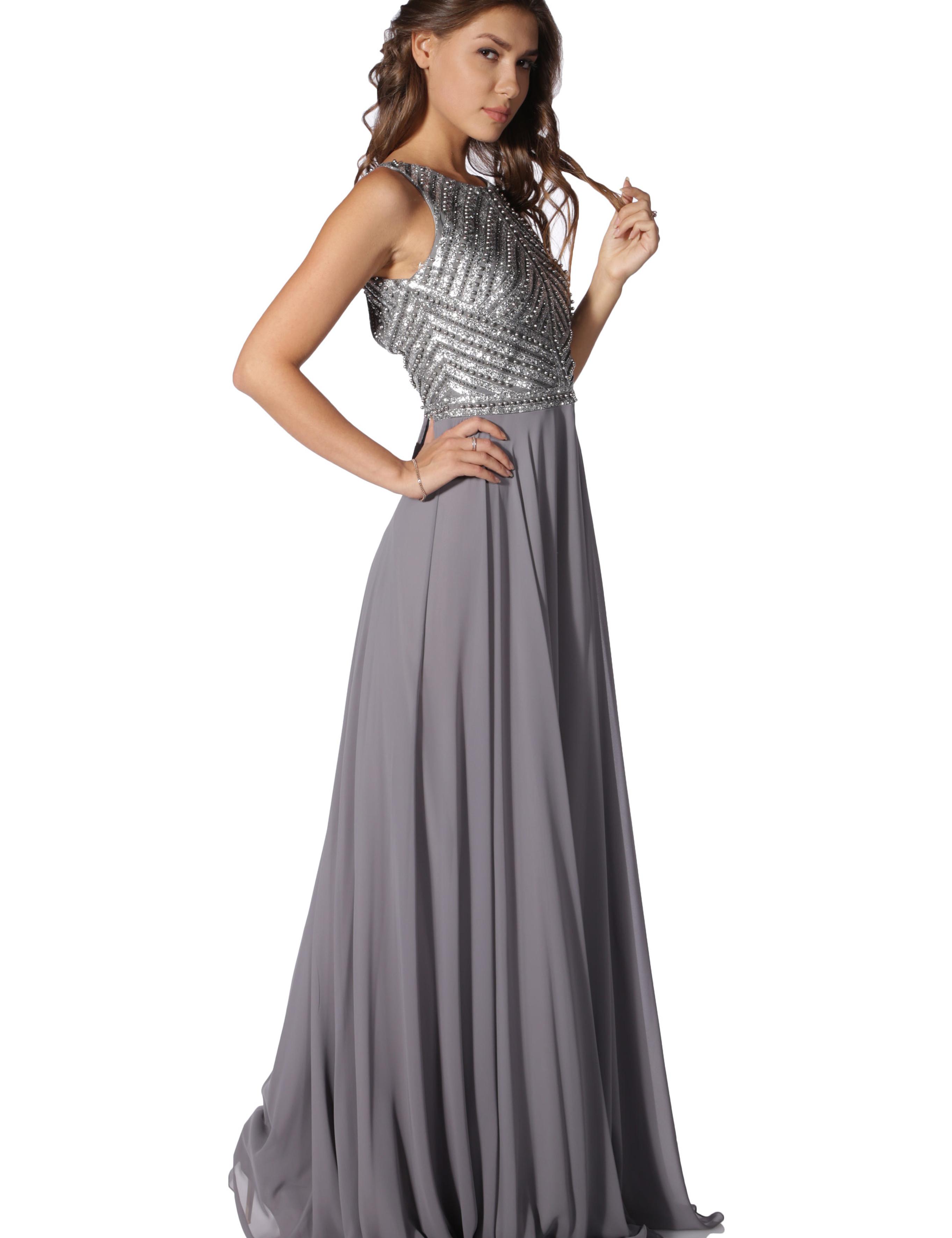 GRI Uzun Abiye Elbise