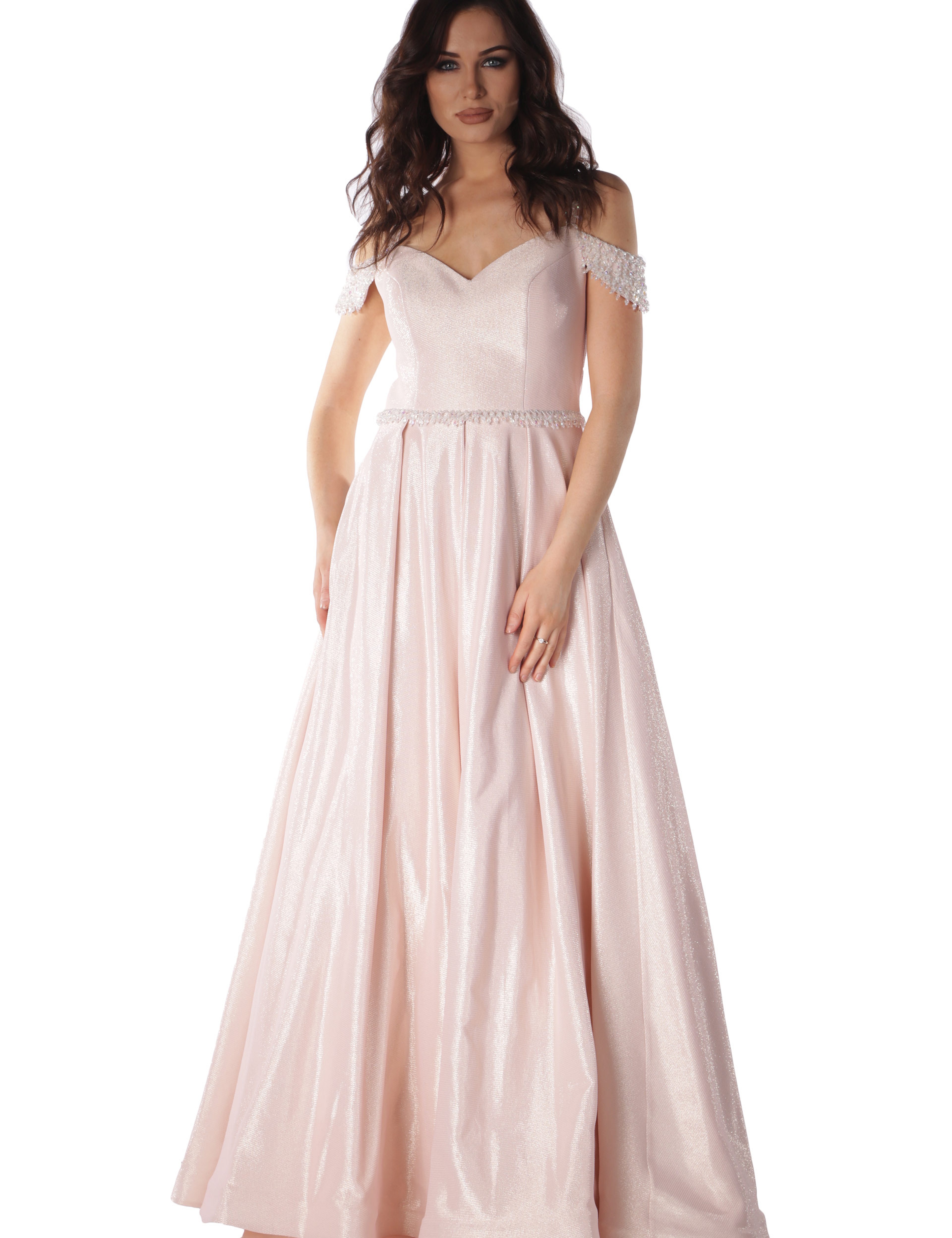 PEMBE Prenses Abiye Elbise