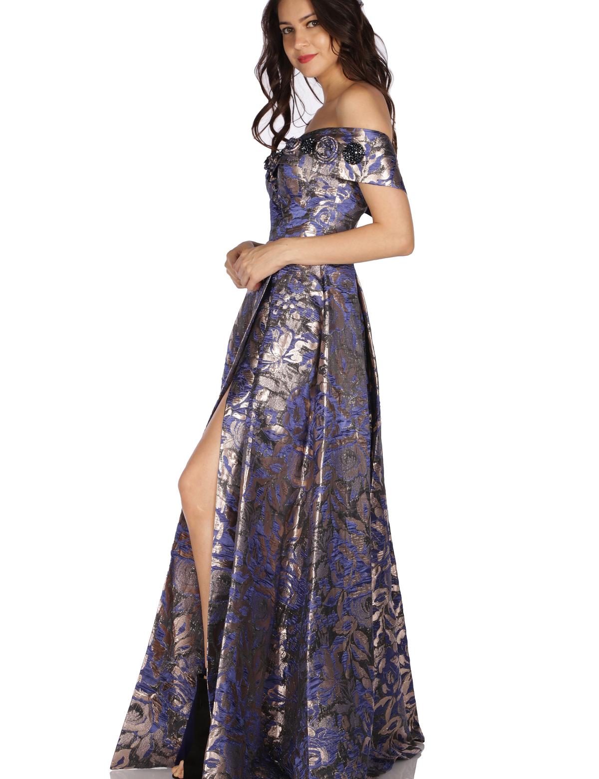 LACIVERT Prenses Abiye Elbise - 50213007001