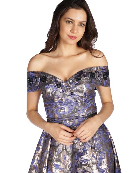 LACIVERT Prenses Abiye Elbise - 50213007001