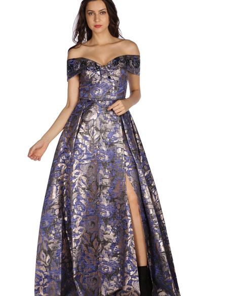 LACIVERT Prenses Abiye Elbise - 50213007001