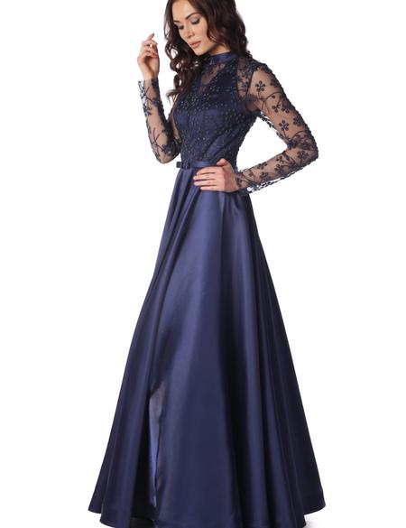 LACIVERT Prenses Abiye Elbise - 50213010001