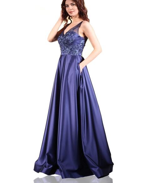 LACIVERT Prenses Abiye Elbise - 50213016001