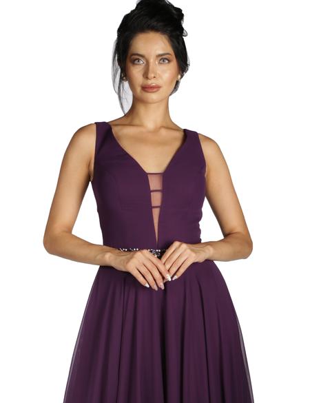 PEMBE Uzun Abiye Elbise - 50213039001