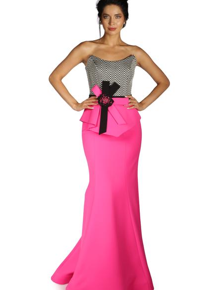 PEMBE İkili Takım Balık Abiye Elbise - 50213087001