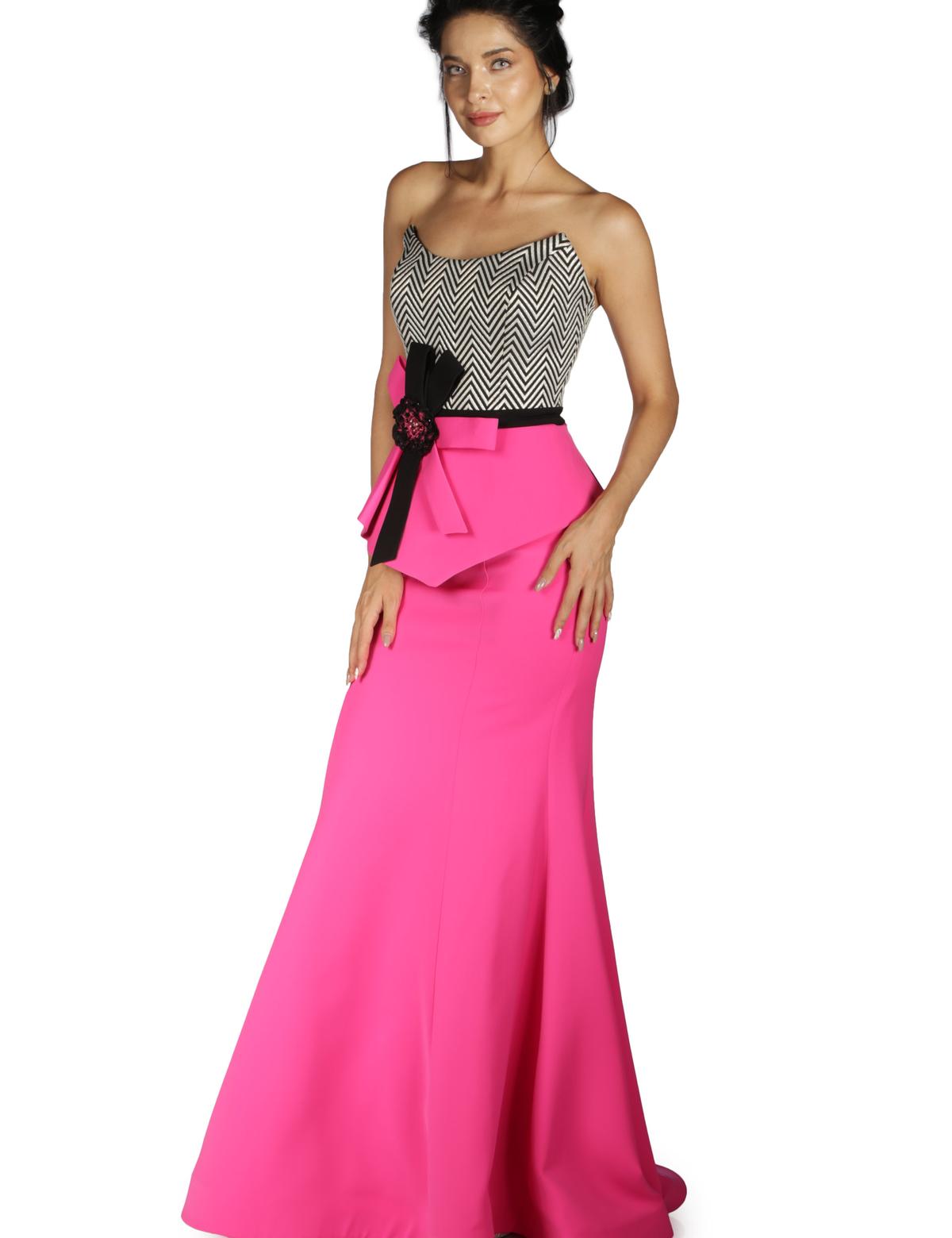 PEMBE İkili Takım Balık Abiye Elbise - 50213087001