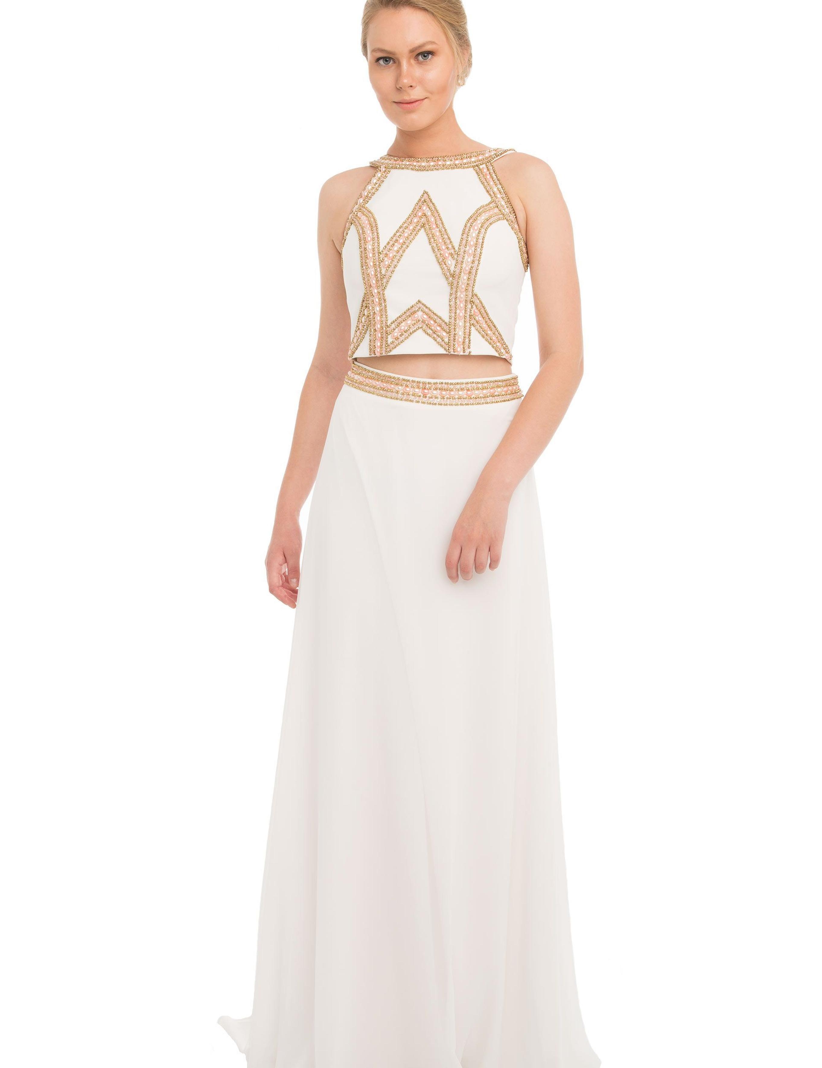 İkili Takım Balık Abiye Elbise