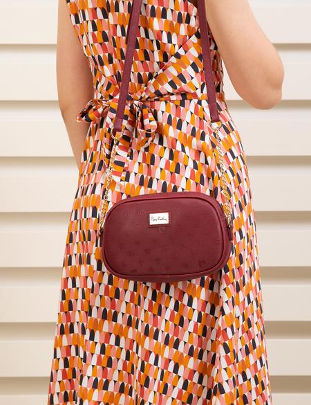 Bordo Çapraz Çanta - 50221319001