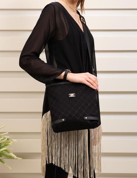 Siyah Çapraz Çanta - 50221330003