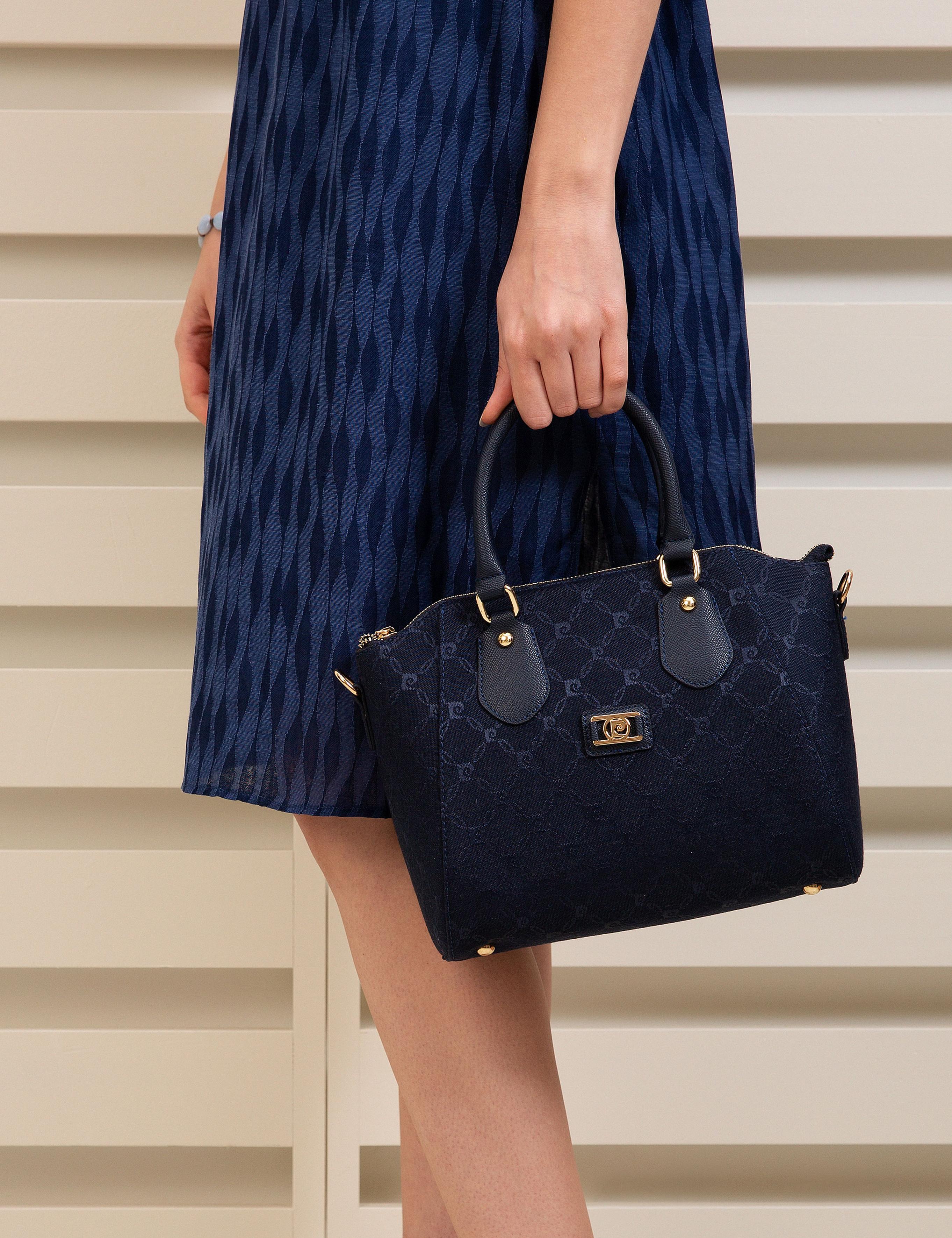 Lacivert Uzun Askılı Kol Çantası