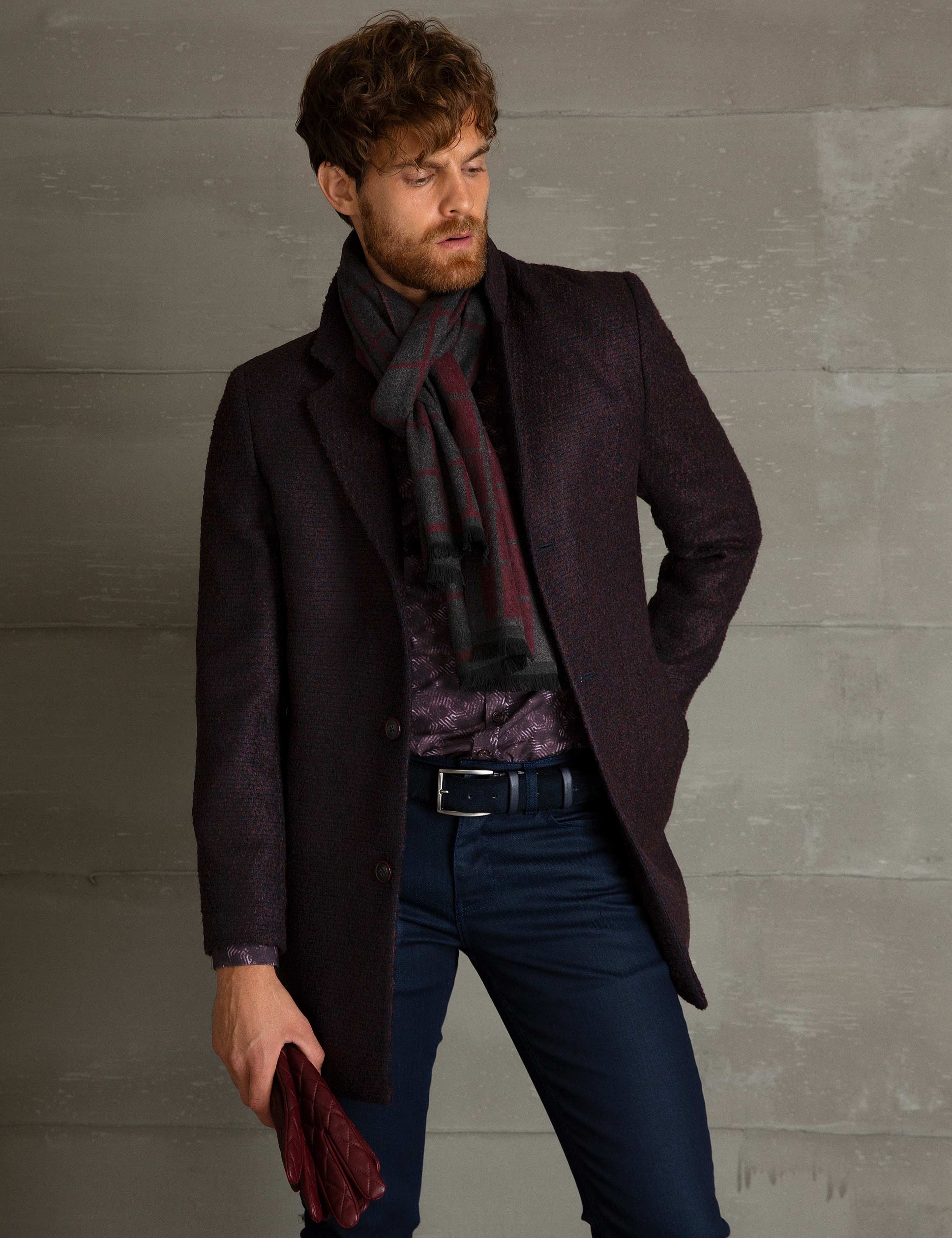 Bordo Ex.Slim Fit Kaban - Image 2