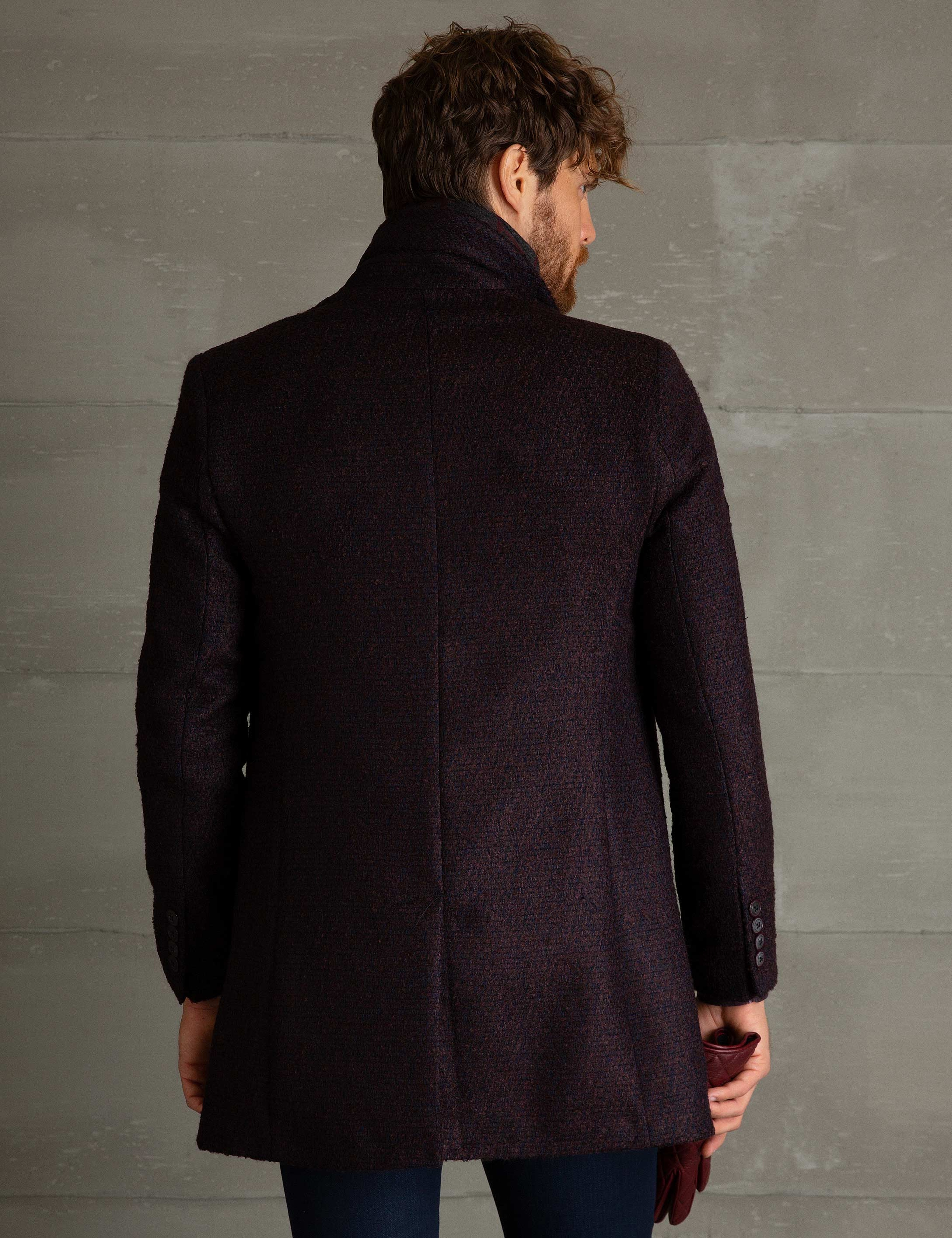 Bordo Ex.Slim Fit Kaban - Image 4