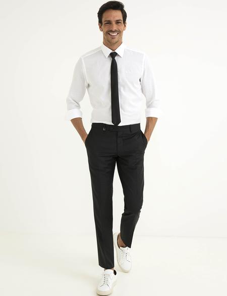Siyah Slim Fit Pantolon - 50198080006