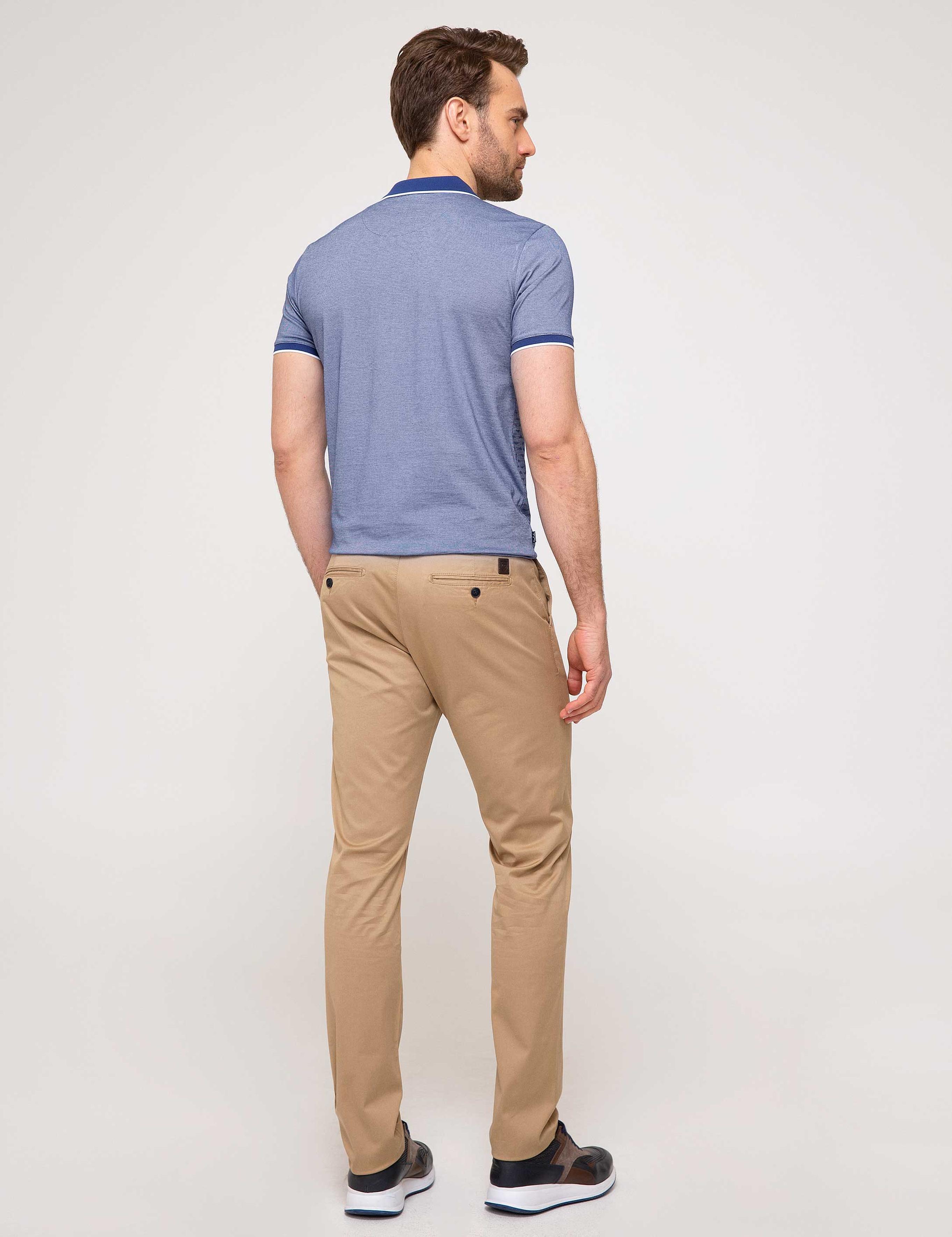 Camel Slim Fit Chino Pantolon