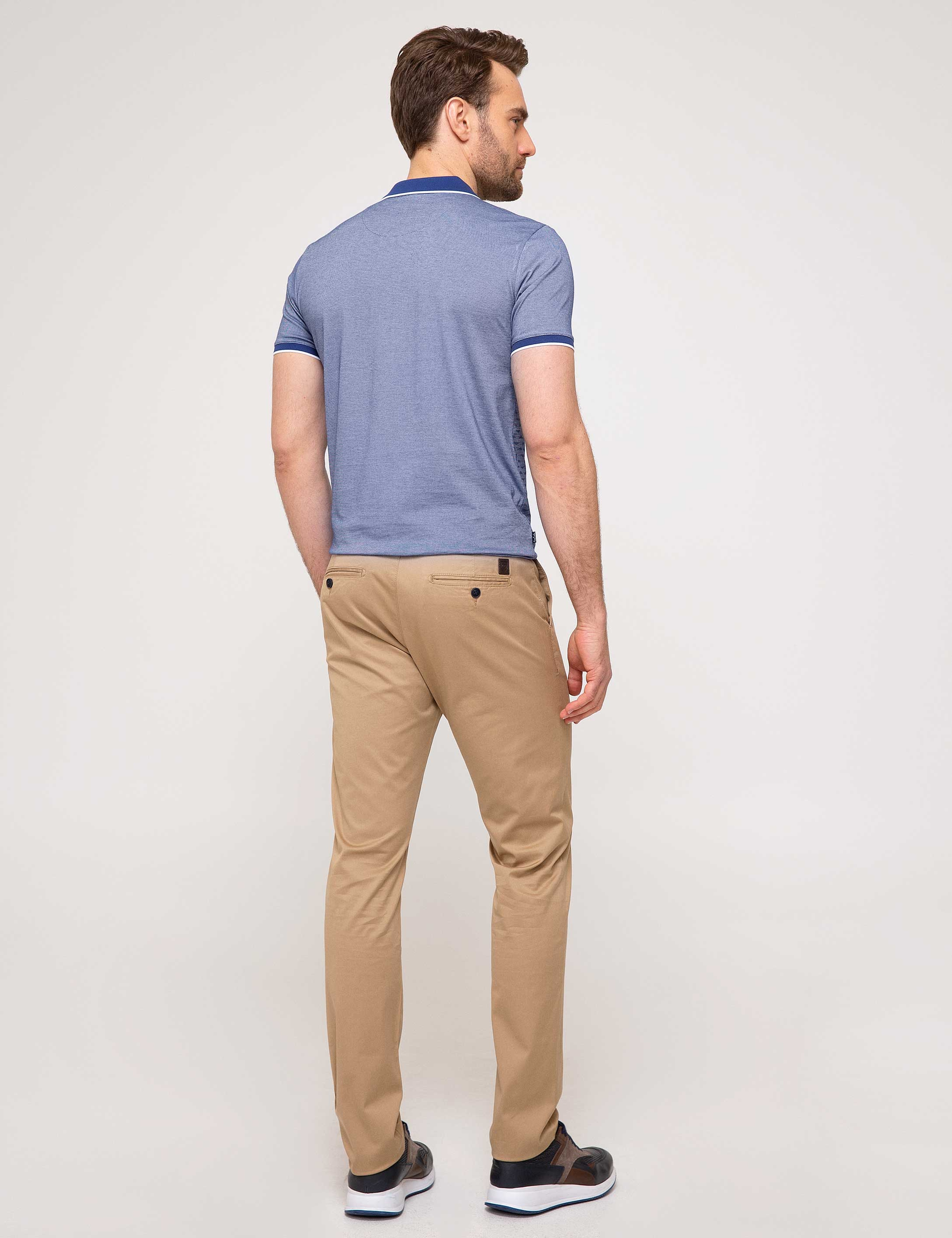 Camel Slim Fit Chino Pantolon