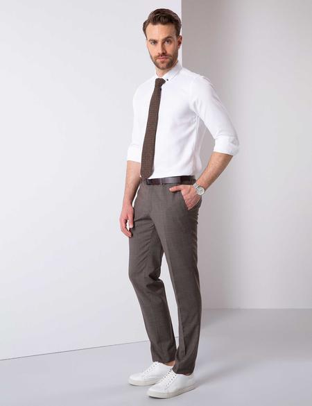 Açık Kahverengi Ekstra Slim Fit Pantolon - 50207170028
