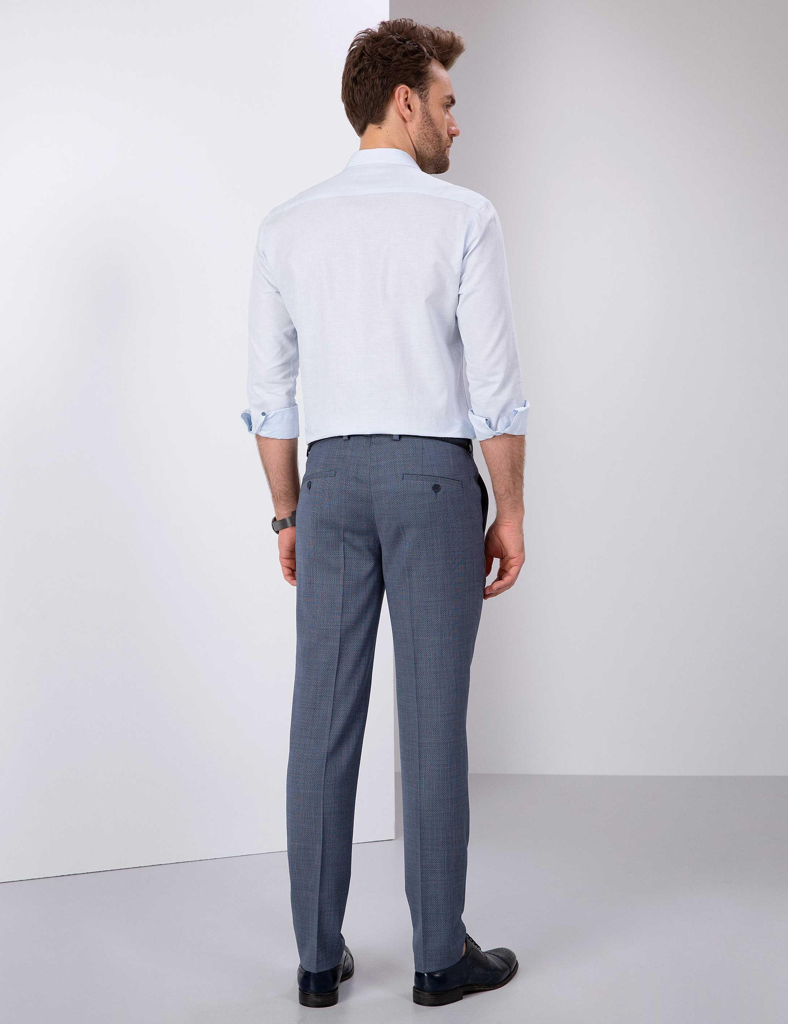 Saks Ex. Slim Fit Kumaş Pantolon