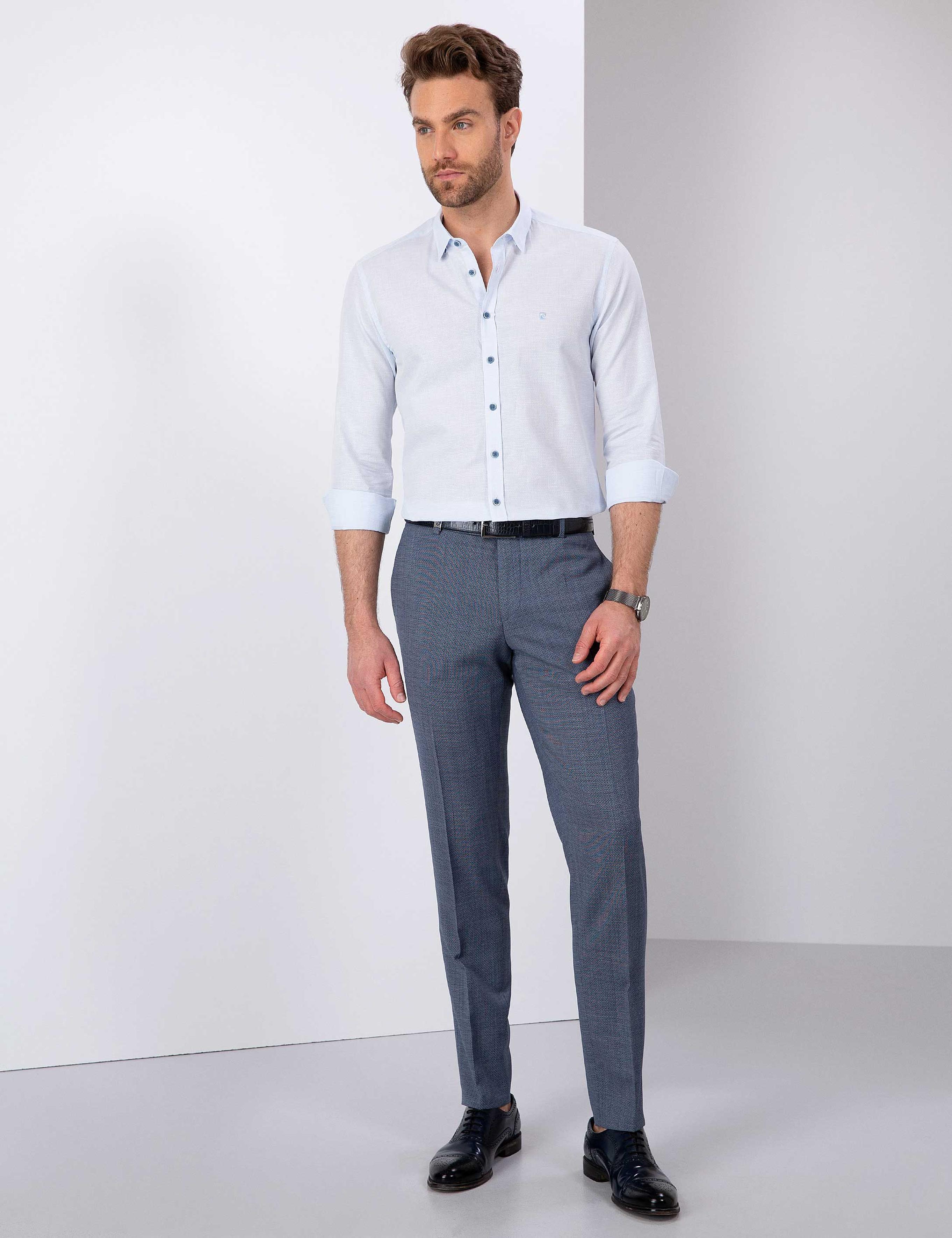 Saks Ex. Slim Fit Kumaş Pantolon