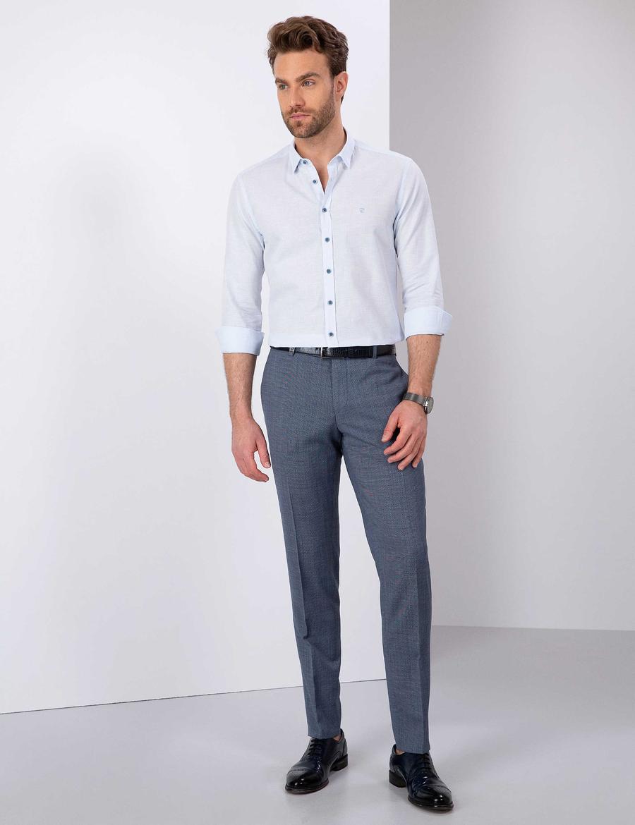 Saks Ex. Slim Fit Kumaş Pantolon