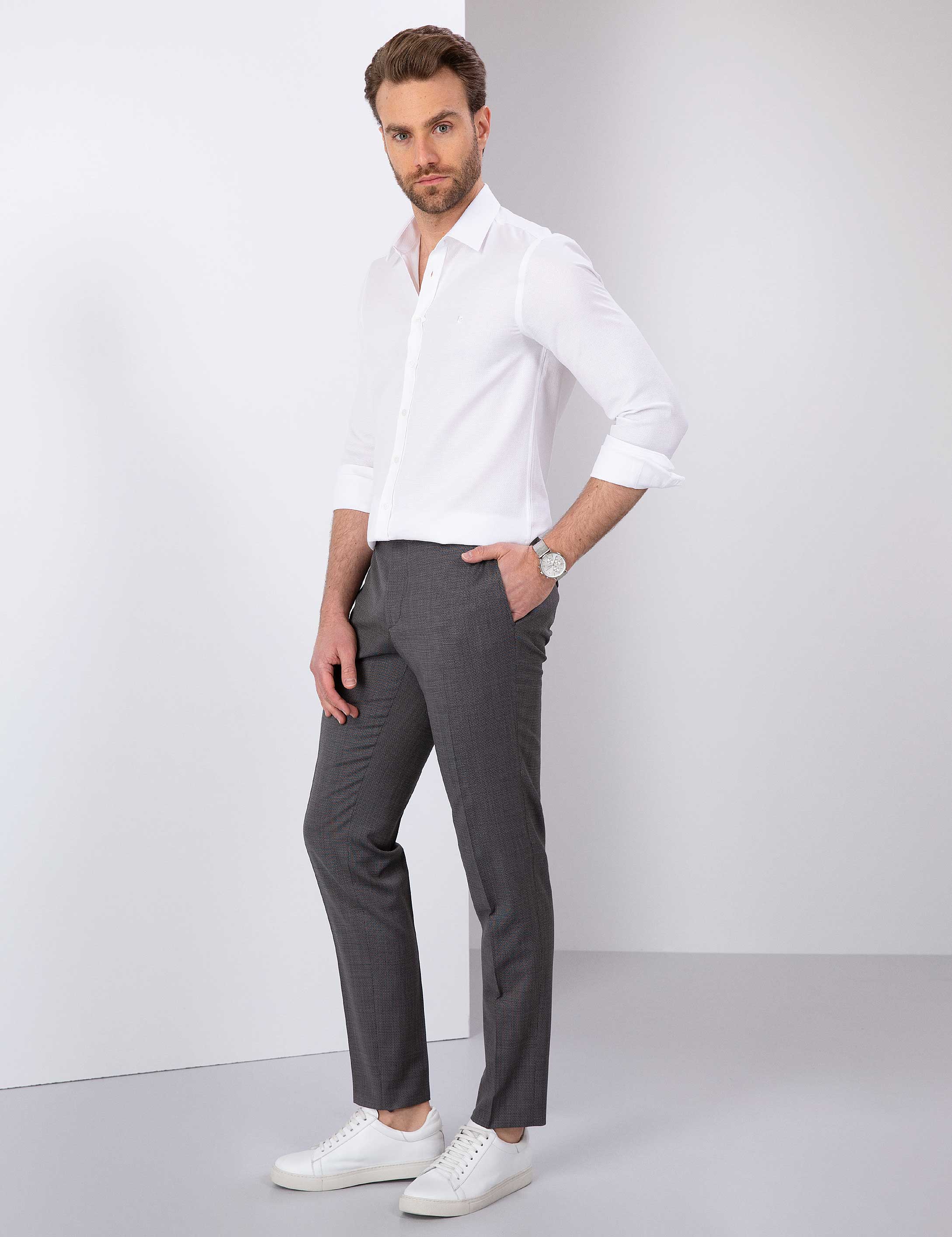 Füme Ekstra Slim Fit Pantolon