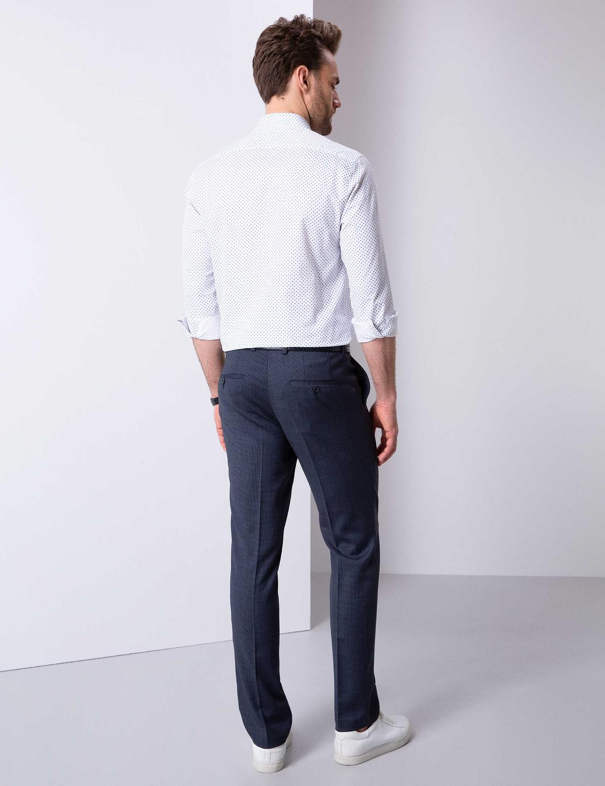 Lacivert Slim Fit Pantolon - 50207181003