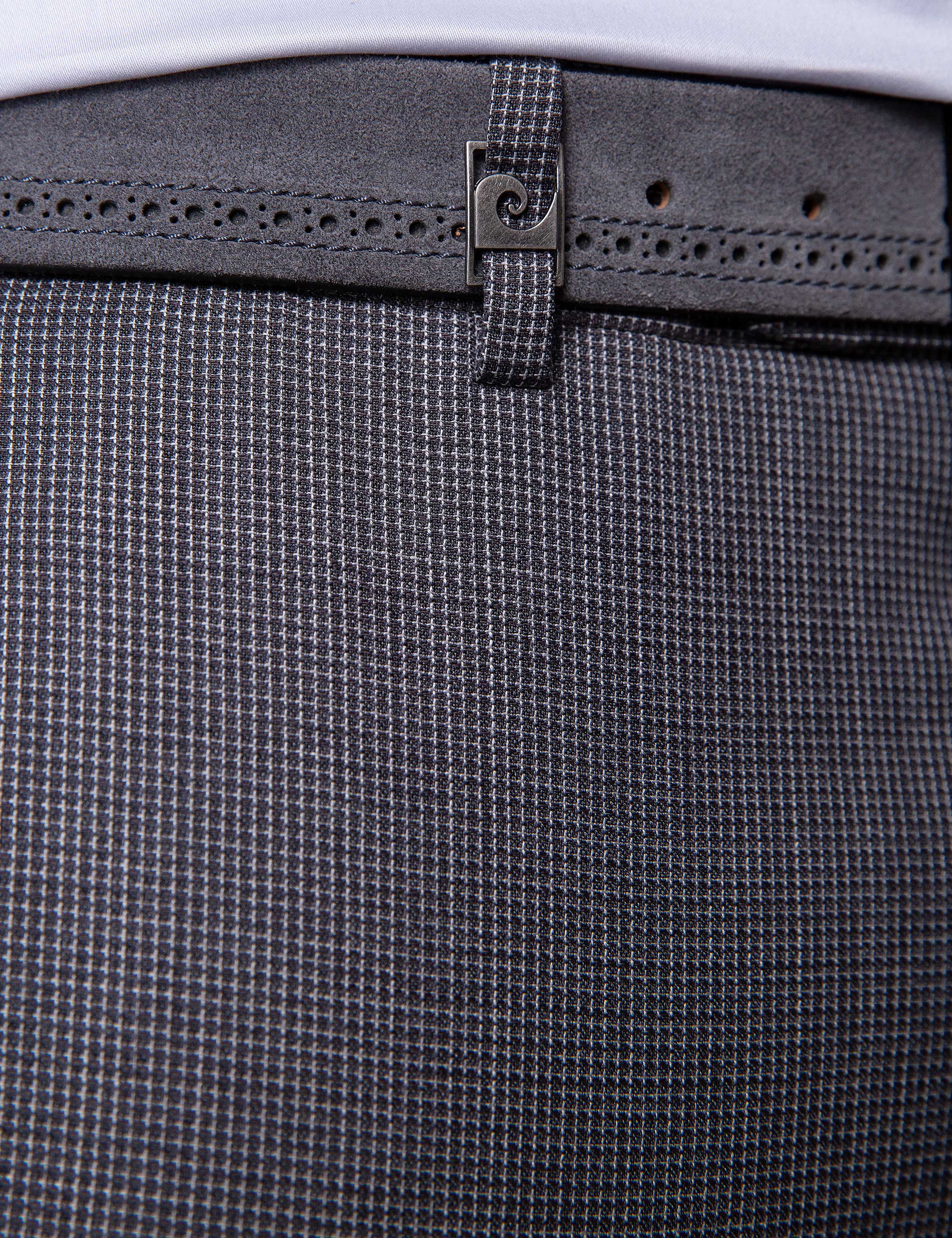 Gri Slim Fit Pantolon - Image 4
