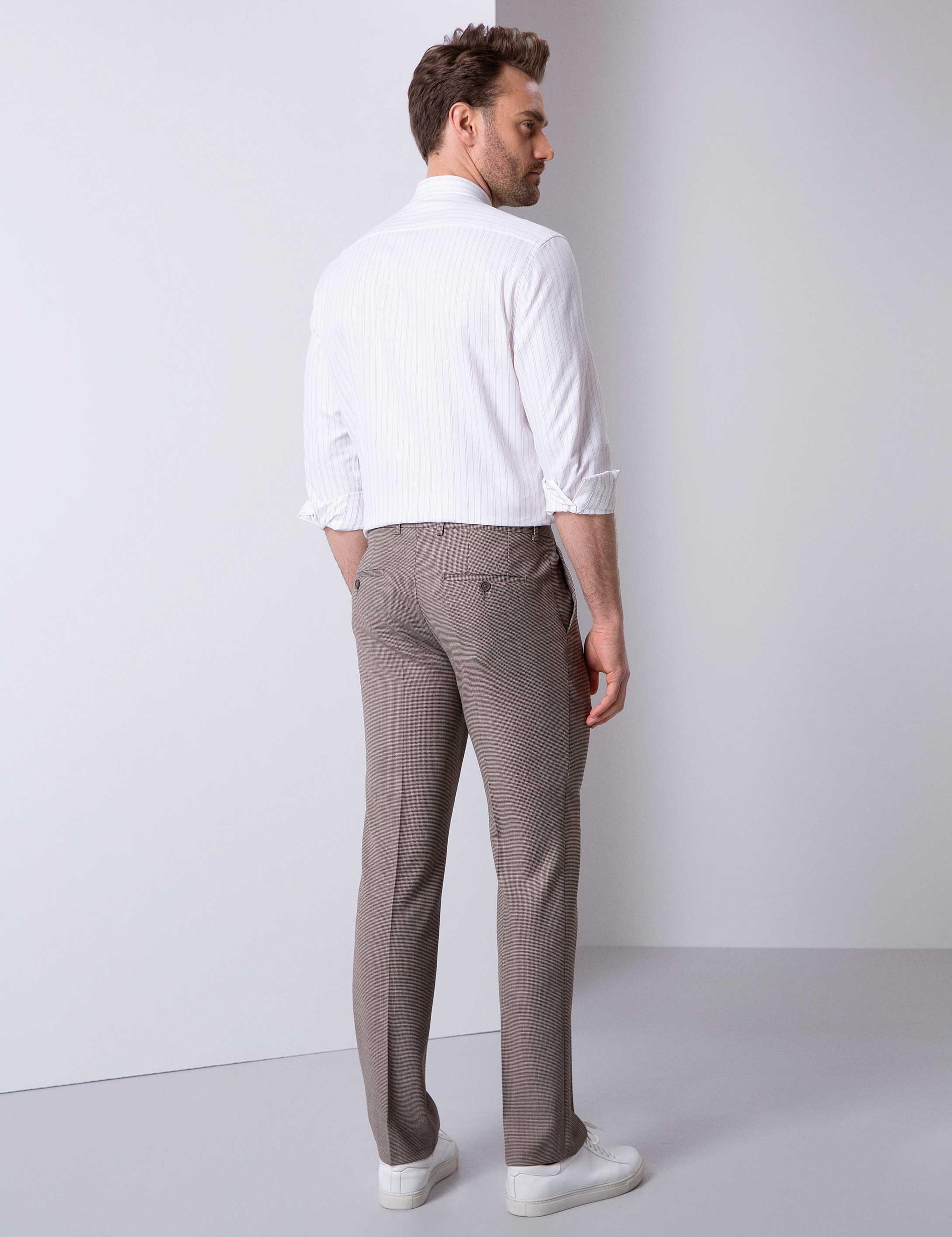 Camel Slim Fit Pantolon