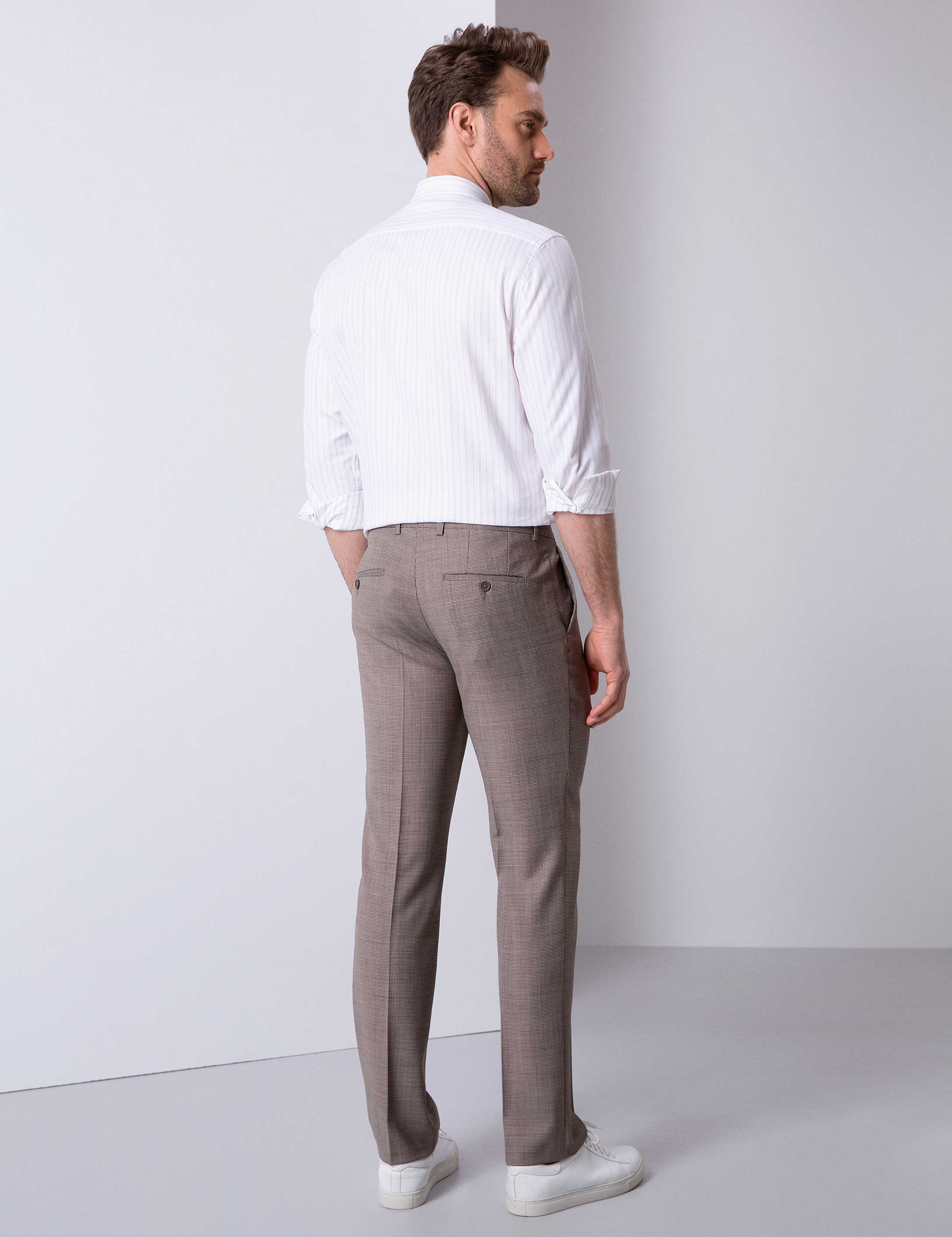 Camel Slim Fit Pantolon - Image 3