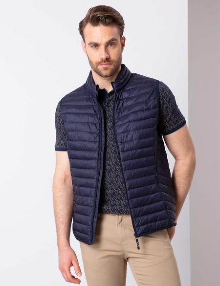 Lacivert Yelek - 50208130016