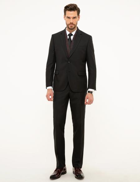 Siyah Slim Fit Takım Elbise - 50208591005