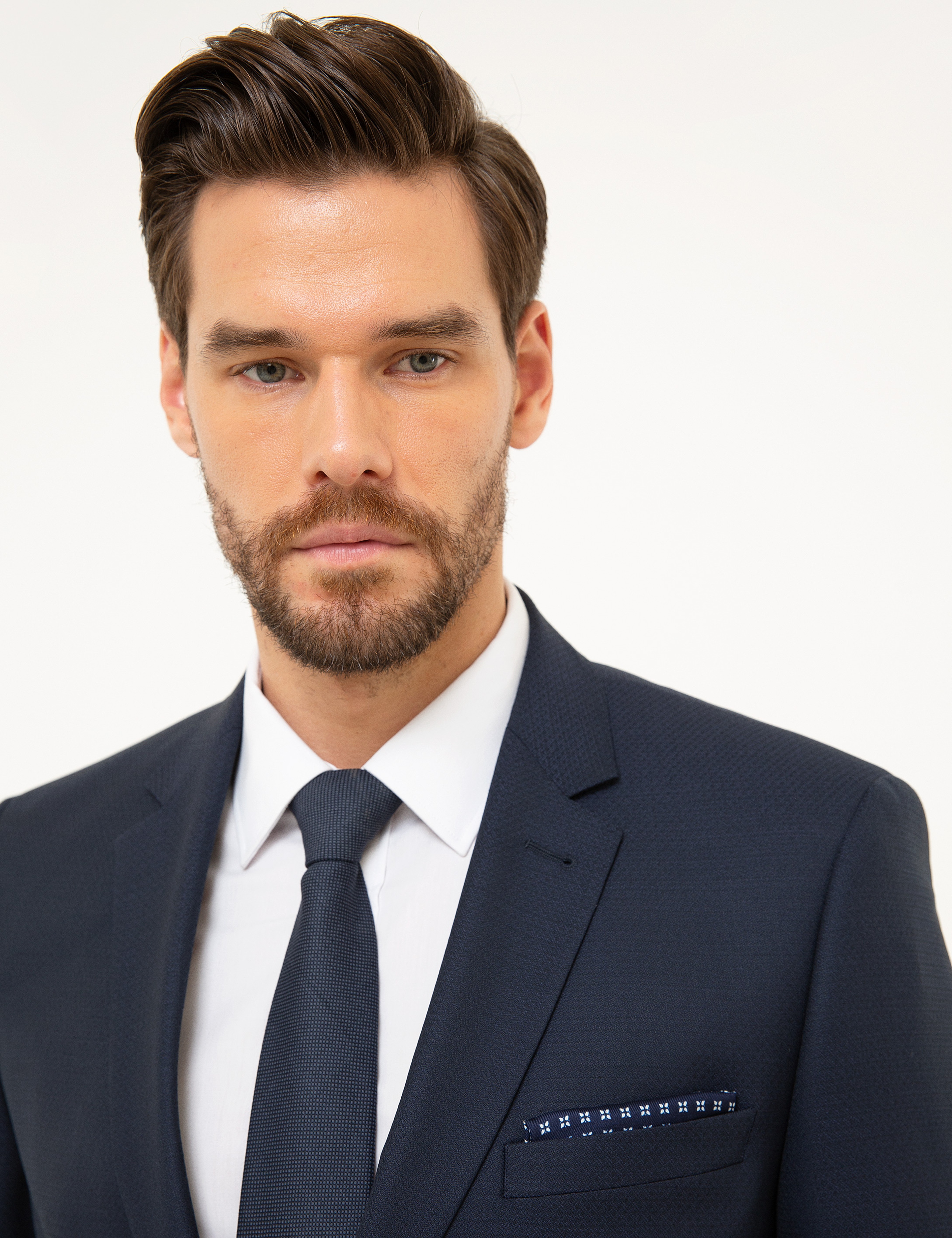 Lacivert Slim Fit Takım Elbise - Image 2