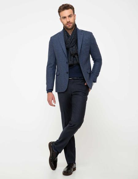 Açık Lacivert Slim Fit Ceket - 50208604041