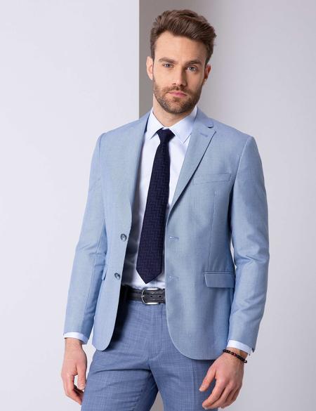 Lacivert Slim Fit Ceket - 50208804023